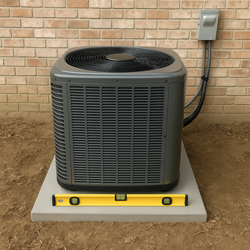 HVAC system installation process