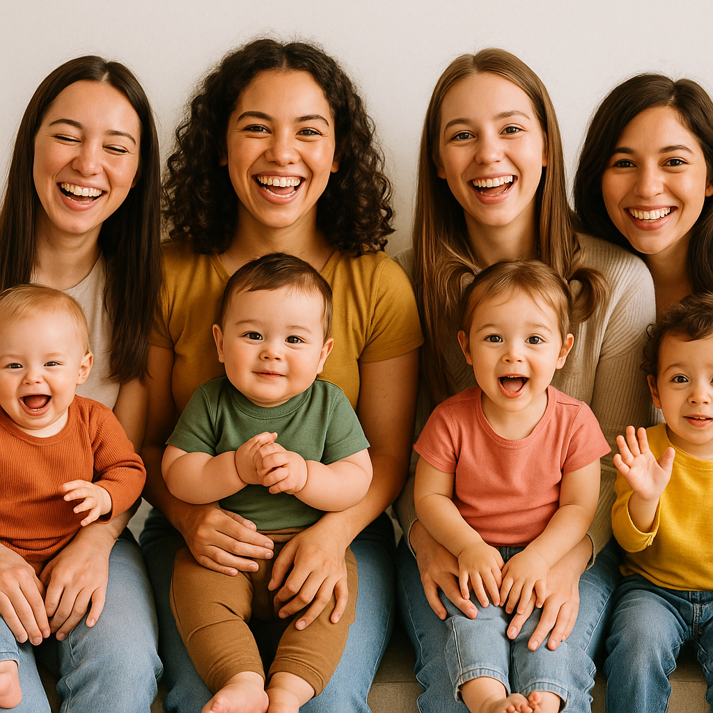 A consultant discussing with a family