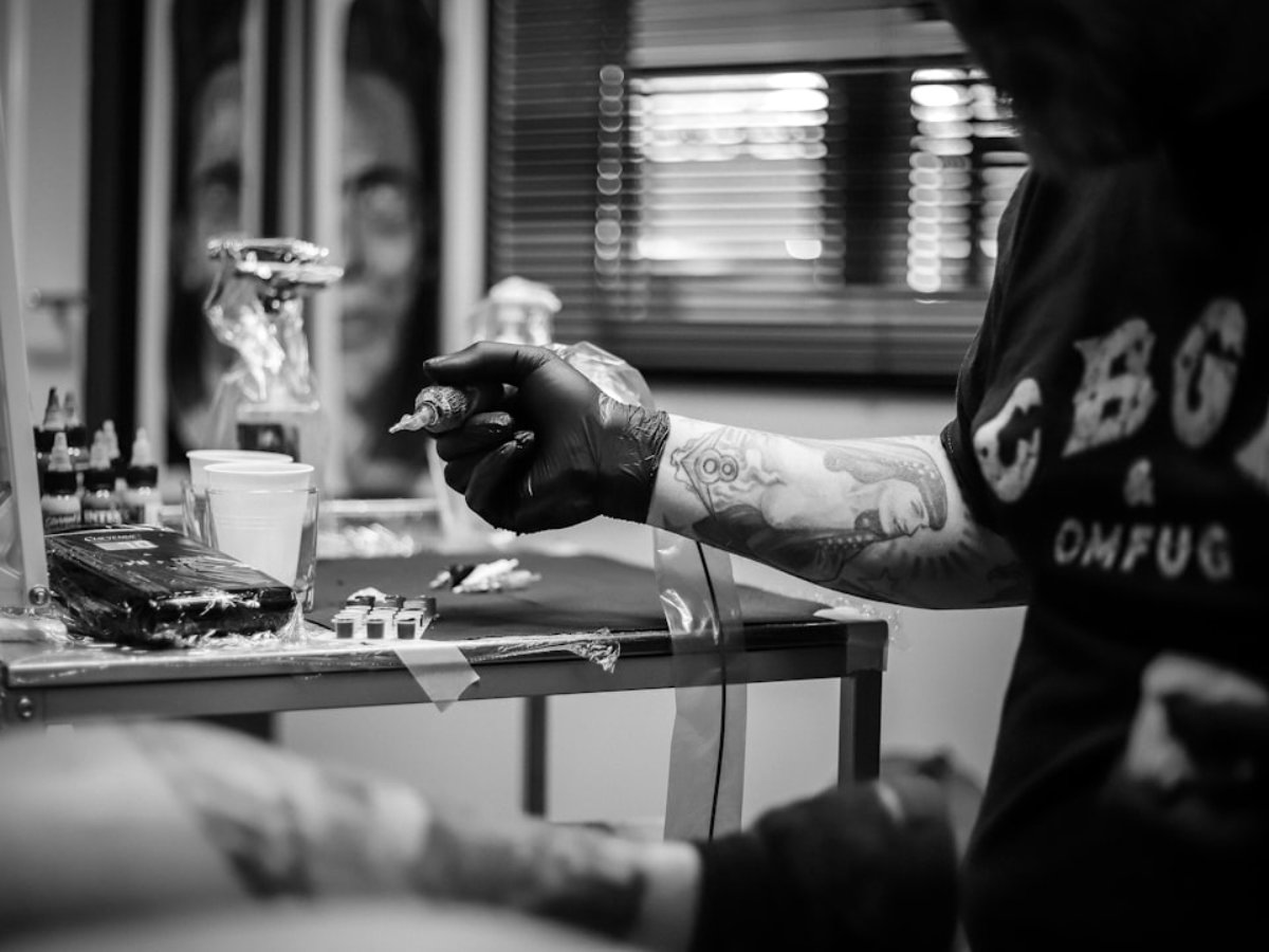 Collection of different tattoo styles