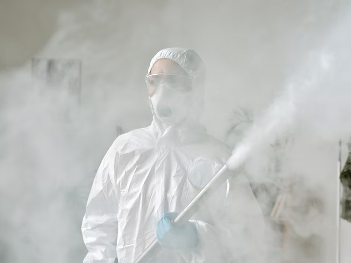 Indoor pest fogging