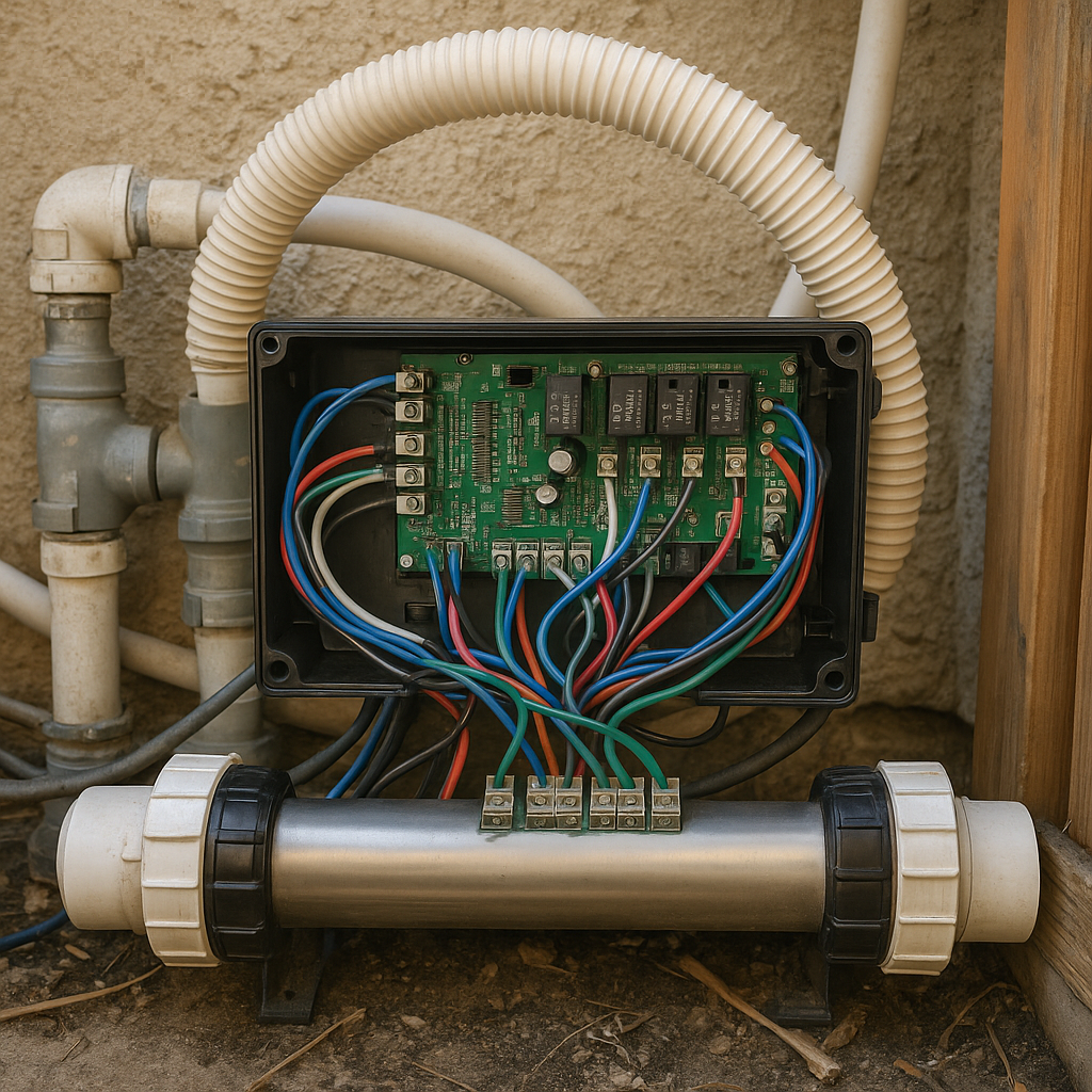 Checklist of hot tub maintenance tasks