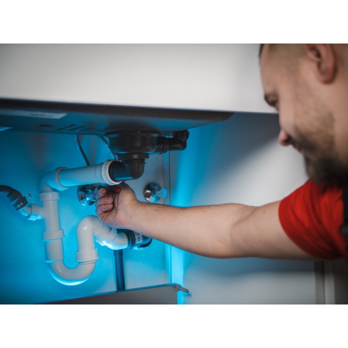 Eco-friendly plumbing tools ready for use