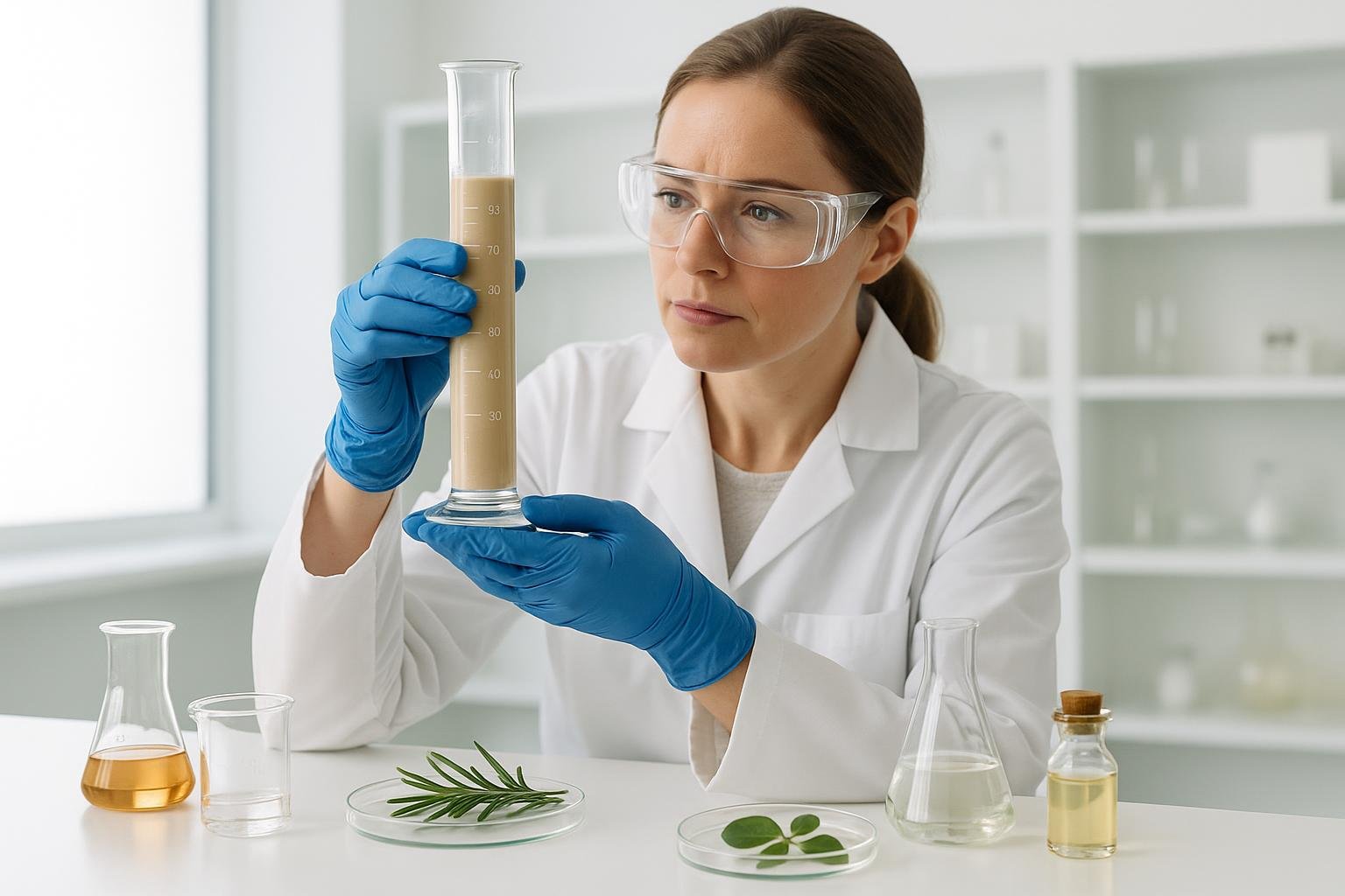 Woman applying medical-grade skincare cream